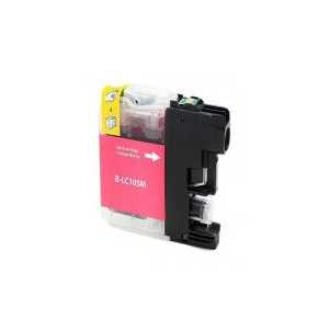 Compatible Brother LC105M XXL Magenta ink cartridge - Super High Yield