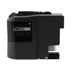 Compatible Brother LC209BK XXL Black ink cartridge - Super High Yield