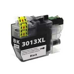 Compatible Brother LC3013BK XL Black ink cartridge - High Yield