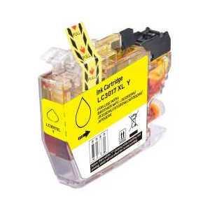 Compatible Brother LC3017Y XL Yellow ink cartridge - High Yield