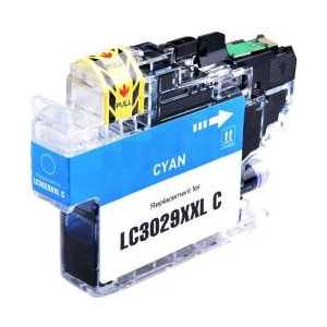 Compatible Brother LC3029C XXL Cyan ink cartridge - Super High Yield