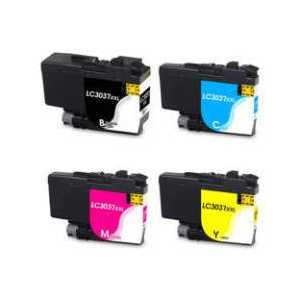 Compatible Brother LC3037 XXL ink cartridges - Super High Yield - 4 pack