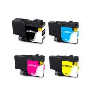 Compatible Brother LC3039 XXL ink cartridges - Ultra High Yield - 4 pack