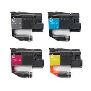 Compatible Brother LC501 ink cartridges - 4 pack