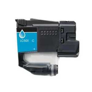 Compatible Brother LC501C Cyan ink cartridge