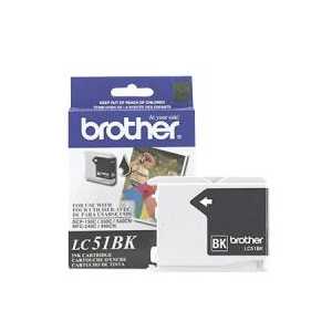 Original Brother LC51HYBK Black ink cartridge - High Yield