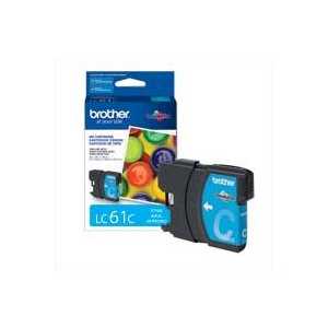 Original Brother LC61C Cyan ink cartridge