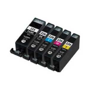 Compatible Canon CLI-226, PGI-225 ink cartridges - 5 pack