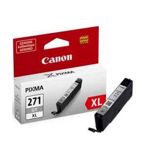 Original Canon CLI-271GY XL Gray ink cartridge, 0340C001 - High Yield