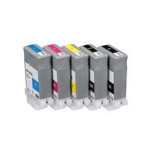 Compatible Canon PFI-107 ink cartridges - 5 pack