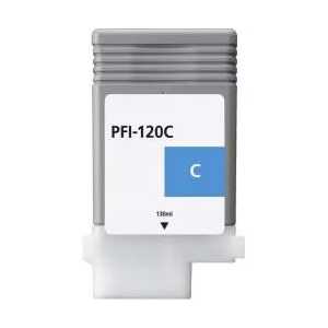 Compatible Canon PFI-120C Cyan ink cartridge