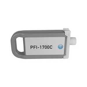 Compatible Canon PFI-1700C Cyan ink cartridge