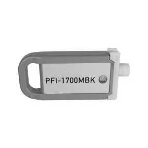 Compatible Canon PFI-1700MBK Matte Black ink cartridge