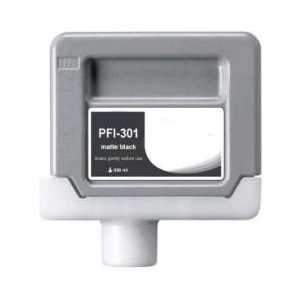 Compatible Canon PFI-301MBK Matte Black ink cartridge