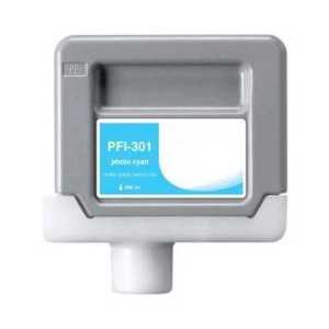 Compatible Canon PFI-301PC Photo Cyan ink cartridge