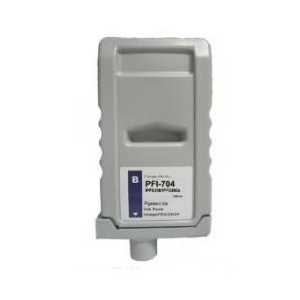 Compatible Canon PFI-704B Blue ink cartridge