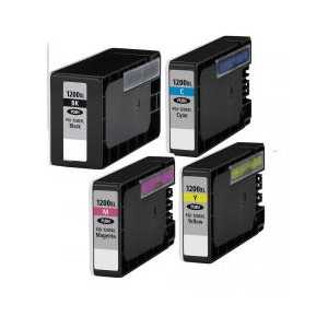 Compatible Canon PGI-1200 XL ink cartridges - High Yield - 4 pack