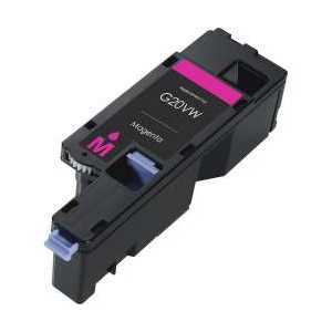 Compatible Dell E525 Magenta toner cartridge, WN8M9, 593-BBJV, 1400 pages