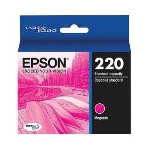 Original Epson 220 Magenta ink cartridge, T220320