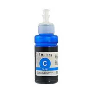 Compatible Epson 664 Cyan ink bottle, T664220-S