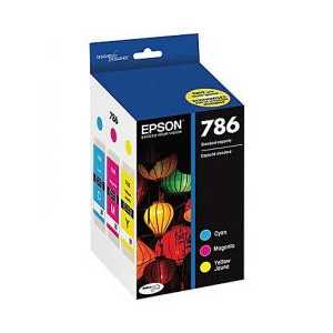 Original Epson 786 ink cartridges, T786520 - 3 pack