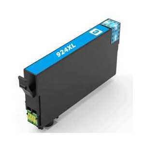 Remanufactured Epson 924XL Cyan ink cartridge, T924XL220 - High Capacity