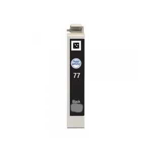 Remanufactured Epson 77 Black ink cartridge, T077120 - High Capacity