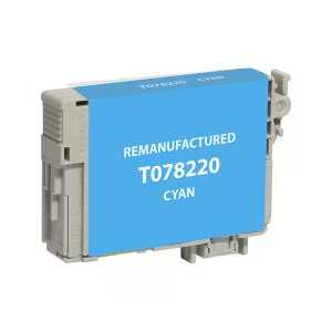 Remanufactured Epson 78 Cyan ink cartridge, T078220