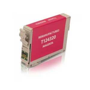 Remanufactured Epson 124 Magenta ink cartridge, T124320