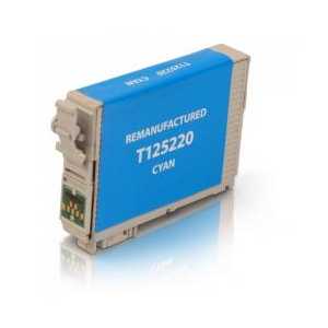 Remanufactured Epson 125 Cyan ink cartridge, T125220