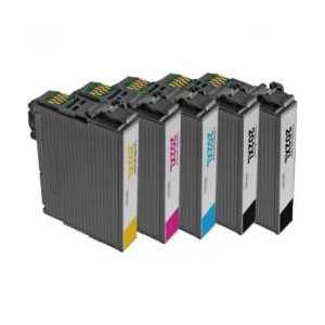 Remanufactured Epson 202XL ink cartridges - High Capacity - 5 pack