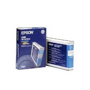 Original Epson T463011 Cyan ink cartridge