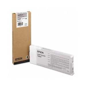 Original Epson T606700 Black ink cartridge