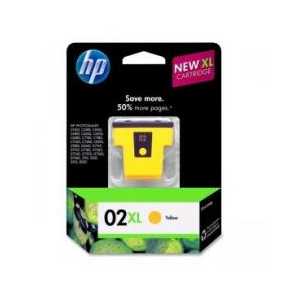 Original HP 02XL Yellow ink cartridge, C8732WN - High Yield