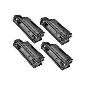 Compatible HP 05X toner cartridges, CE505X - High Yield - 4 pack