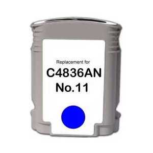 Remanufactured HP 11 Cyan ink cartridge, C4836A