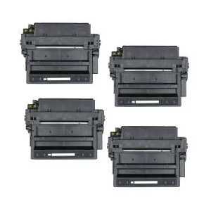 Compatible HP 11X toner cartridges, Q6511X - High Yield - 4 pack