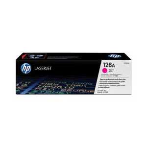 Original HP 128A Magenta toner cartridge, CE323A, 1300 pages