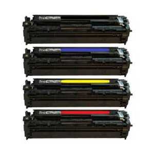 Compatible HP 128A toner cartridges - 4 pack