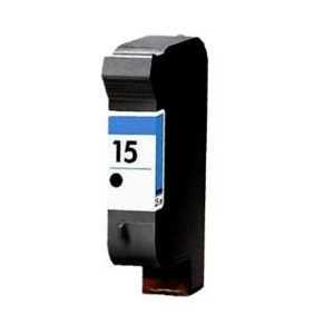 Remanufactured HP 15 Black ink cartridge, C6615DN