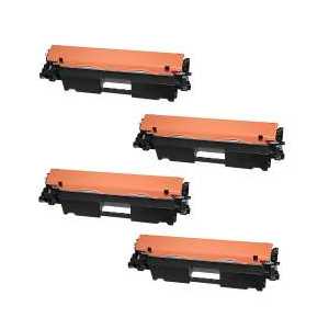 Compatible HP 18A toner cartridges, CF218A - 4 pack