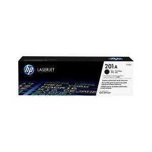 Original HP 201A Black toner cartridge, CF400A, 1500 pages