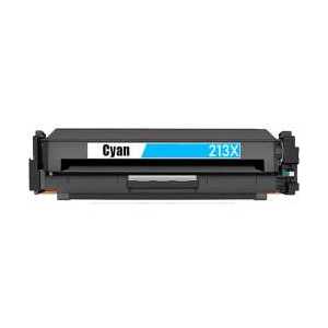 Compatible HP 213X Cyan toner cartridge, W2131X - High Yield - 6,000 pages