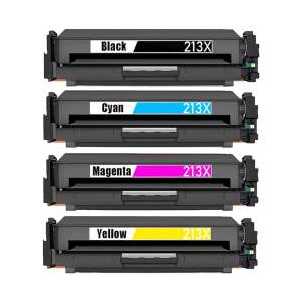 Compatible HP 213X toner cartridges - High Yield - 4-pack