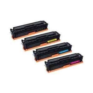 Compatible HP 305A toner cartridges - 4 pack