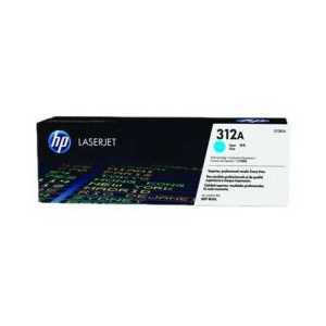 Original HP 312A Cyan toner cartridge, CF381A, 2700 pages