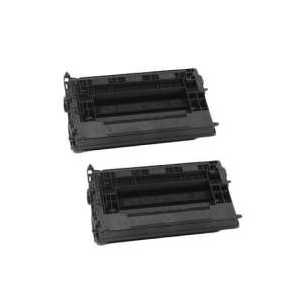 Compatible HP 37X toner cartridges, CF237X - High Yield - 2 pack