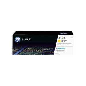 Original HP 410X Yellow toner cartridge, High Yield, CF412X, 5000 pages