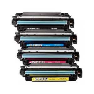 Compatible HP 504A toner cartridges - 4 pack