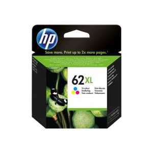 Original HP 62XL Tricolor ink cartridge, C2P07AN - High Yield